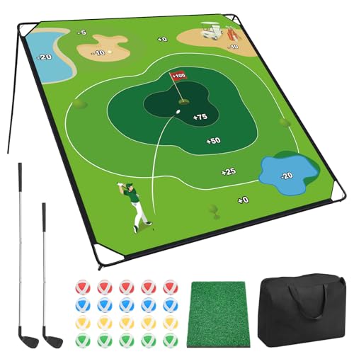 OUTTOY Golf Chipping Game Set Outdoor Indoor, 71