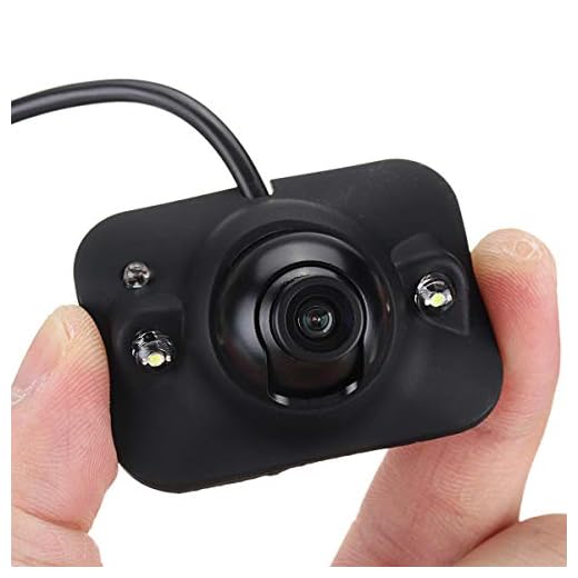Reversering kamera, CMOS CAR Bakifrån Kamera Omvänd Backup Parkering Kamera Vattentät HD Night Vision