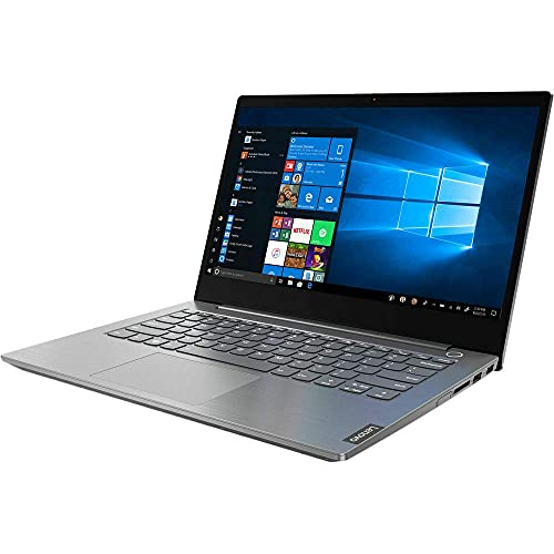 Image of Lenovo ThinkBook 14-IIL 20SL0015US 14 inch Notebook - 1920 x 1080 - Core i5 i5-1035G1 - 8 GB RAM - 256 GB SSD - Mineral Gray - Windows 10 Pro 64-bit - Intel UHD Graphics - in-Plane Switching (IPS) Te