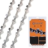 SAVIOR Catena per motosega da 20 cm, LP 1,1 mm, 32 denti, per Parkside