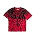 Affliction Men's Core Graphic T-Shirt, Short Sleeve Crew Neck Y2K (US, Alpha, Small, Regular, Regular, Dirty Red (Death Eyes))