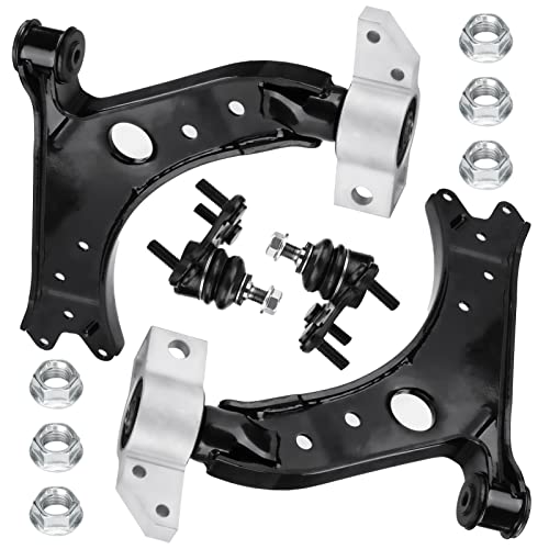 Front Lower Control Arms for Audi A3 06-13, for Volkswagen Eos 07-16, Golf 10-14, GTI 07-14, Jetta 06-14, R32 08, Rabbit 06-09, Suspension kit K620141 K620143
