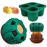 Cactus Design Frozen Treat Dispensing Dog Toy - Interactive Dog Toys to Keep Your Pup Busy and Distracted - Freezable Fillable Silicone, Reduces Anxiety, Easy to Clean, Perfect for Seniors