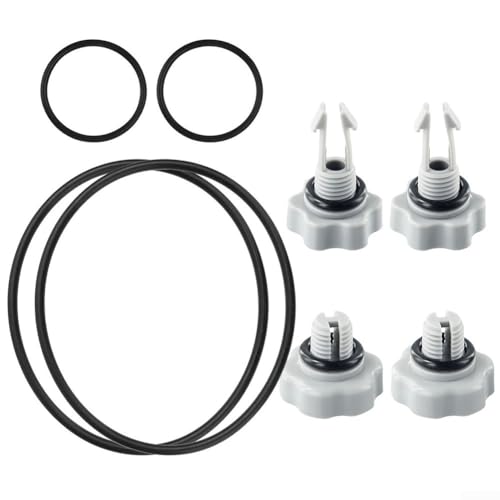 Sand Filter Pump Filter Pump Parts Repair Kit, For Intex Sand Filter Pump Air Valve And O-Ring Compatible, Replacement Parts (10460+10725+10264+10712+11330)