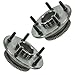 Front Wheel Hubs & Bearings Pair Set of 2 for 00-01 Ram 1500 Truck 2WD 5 Lug