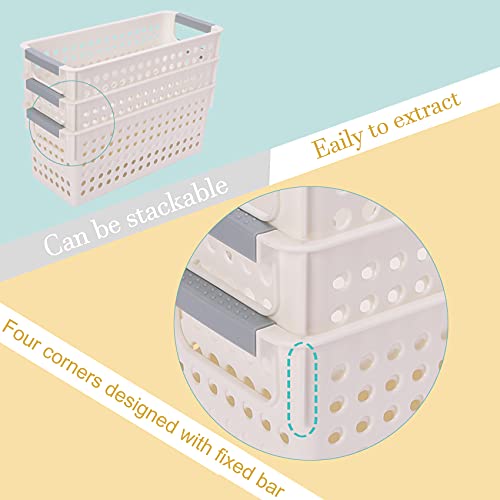 AYVANBER Cestino portaoggetti in plastica