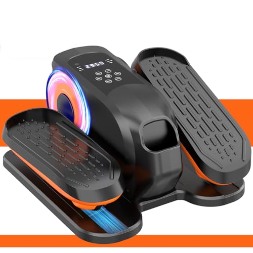 XDDIAS Mini Elektrischer Crosstrainer, Untertisch Ellipsentrainer für...