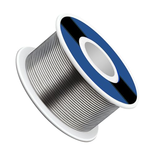 Fil de Soudure, Etain A Souder Electronique, 1 Mm 100g Étain à Souder avec Noyau de Colophane, Soudure Pour La Réparation Et Le Des Composants Électroniques