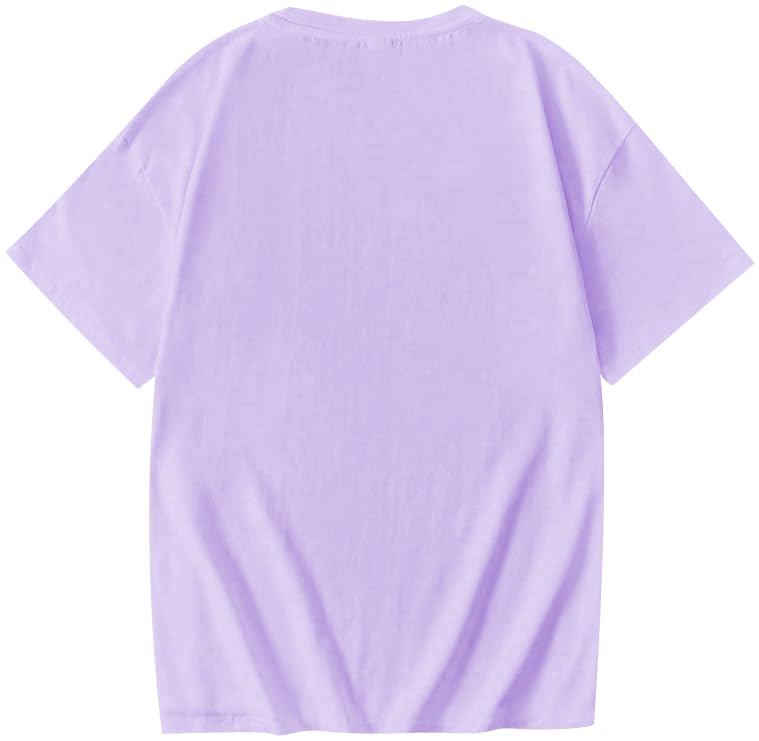 SOLY HUX Girl's Letter Graphic Print T Shirts Short Sleeve Round Neck Tee Tops2