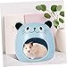 BESPORTBLE Ceramic Hamster House Soft Bed Summer PET Hideout Nest for Small Animals Cozy Hamster Cave and Sleeping Hut Gerbils and Other Small Pets