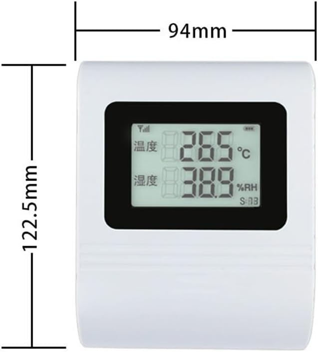 PNAWLLCF-65 Indoor and Outdoor Large Screen Home with Alarm Clock Thermometer Temperature and Humidity Meter