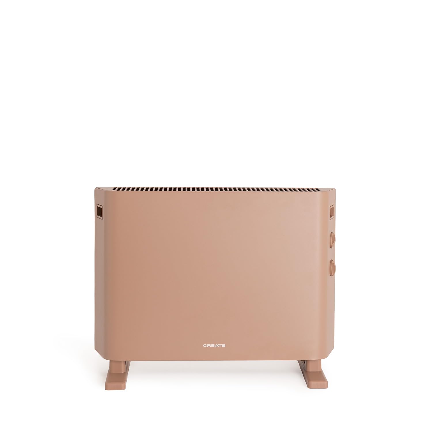 CREATE/WARM HANDY/Convector calefactor aire moca/Función ventilador y aire caliente. hasta 20m². 4 modos. ligero. silencioso bajo consumo. 57x 23x43 cm. 2000W