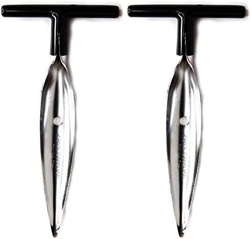 2 qty - Ken's CocoMon Coconut Opener Tool for Fresh GREEN Young Fruit Black Rubber Handle EZ Easy Grip SAFE (2 CocoMons)