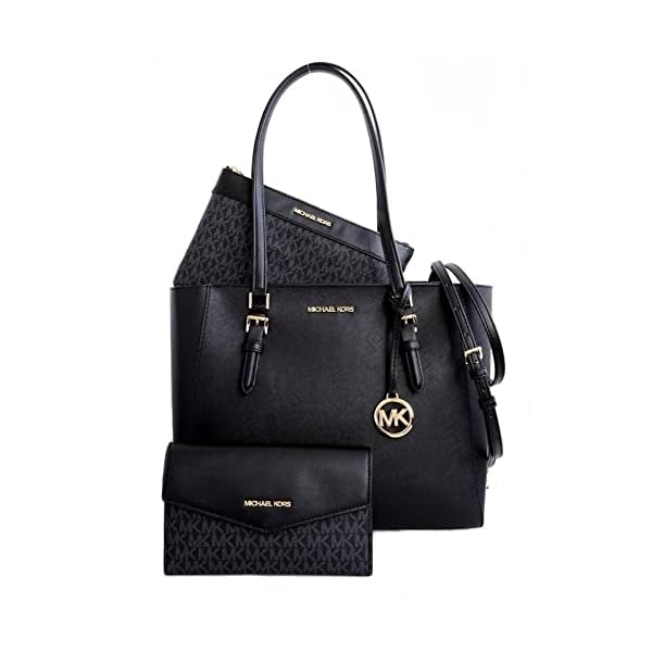 Michael-Kors-Charlotte-Large-3-in-1-Tote-Crossbody-Handbag-Leather