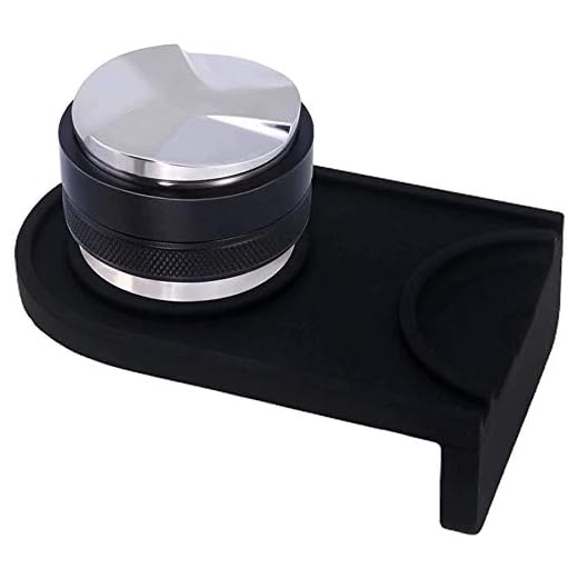 CareMont 53mm Coffee Distributor Espresso Tamper Double Head Coffee Leveler Espresso Distribution Tool with Coffee Tamping Mat