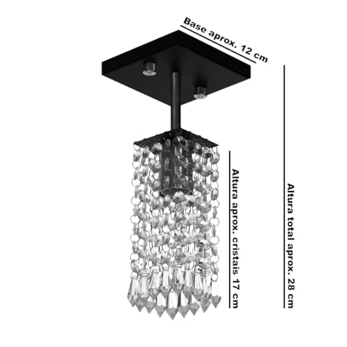 Lustre Clearcrillic Cristal Acrílico Quadrado Perfeito