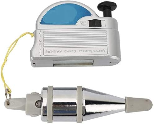 Plumb Bob, Automatic Plumb Bob Hanging Wire Hammer Plumb Bob Line Vertical Measuring Tool, Magnetic Plumb-Rite Setter (6mtrs, 400gms)