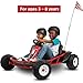 Radio Flyer Ultimate 24 Volt Electric Go-Kart for Kids Ages 3-8, 2-Seater, Red