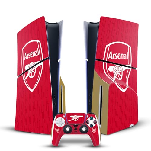 Skin Arsenal FC PS5 Slim et manette, vinyle de protection pour édition disque