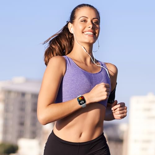 Sport Band Compatible with Apple Watch Bands 40mm 38mm 41mm 42mm 44mm 45mm 49mm for Women Men,Soft Silicone Waterproof Replacement Strap for Apple Watch Series 11 10 9 8 7 6 5 4 Ultra 3 2 1 SE — view 6
