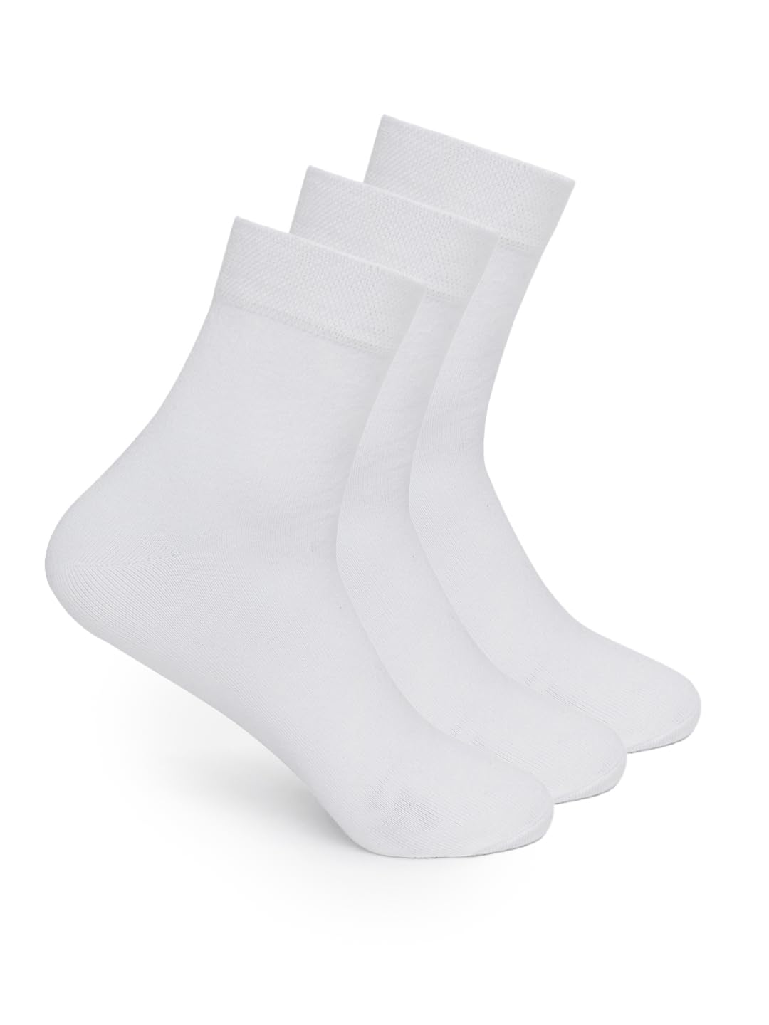 F1201 Ankle Half Terry Socks | Men & Women | Ultra-Breathable & Soft | Daily Wear for Sneakers, Running & Workouts | Multicolored | Free Size | Pack of 3