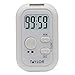 Taylor Multi-Alert (Sound, Light, Vibration) Digital Timer, Standard, White