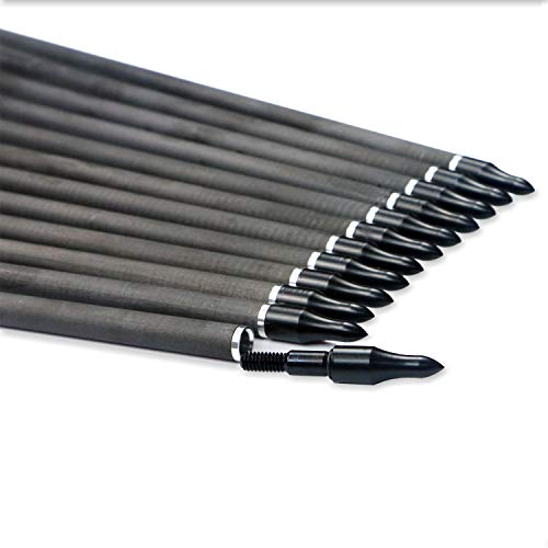 image for Pointdo 30inch Carbon Arrow Fluorescence Color Targeting and Practice 