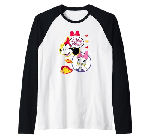T-shirt baseball Minnie et Daisy pour célébrer la complicité et la magie Disney