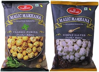 Haldiram's Magic Makhana Roasted Foxnuts 2 * 30g Asstd