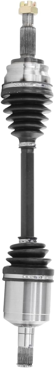 Detroit Axle - Front Left CV Axle for 2014-2017 Jeep Compass Patriot [Automatic Transmission], Driver Side CV Axle Shaft Assembly 2015 2016 Replacement