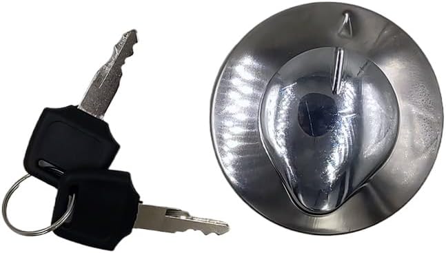 Fuel Gas Tank Cap Cover Key Compatible for for Yamaha V Star 650 V Star 1100 Compatible For Honda CA125 CA250 CA450 CMX250 VF750C VT1000C VT600 VT750 VT1100 VT1300