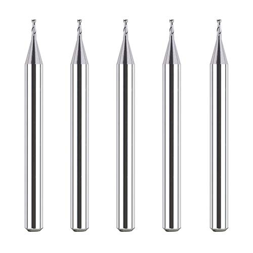 Fraise à bout carré CNC carbure de tungstène 2 cannelures pour bois et alu