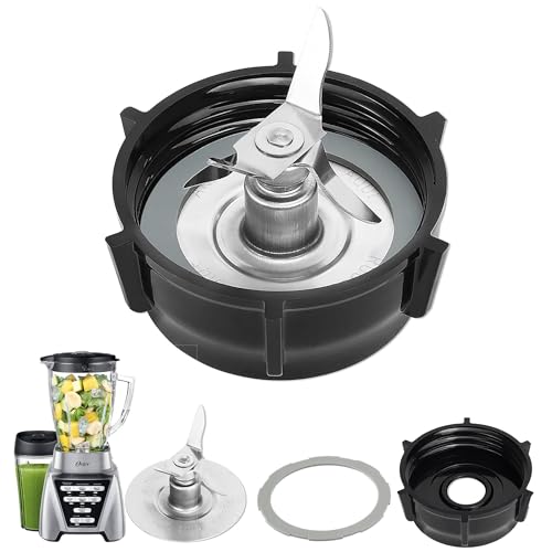for Oster Pro 1200 Blender Replacement Parts Blender Ice Blade with Jar Base Cap and Rubber O Ring Seal Gasket Accessory Refresh Kit