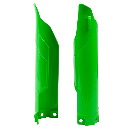Protecteur fourche vert KX 85 100 pour moto cross Kawasaki 2014-2015