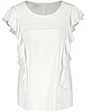 gerry weber taifun samoon  TAIFUN by Gerry Weber Damen Arm (960053-11115) Bluse, Elfenbein (Off-White 99700), 40