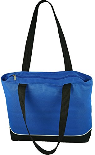 Image of Shoulder Tote Bag with Zipper