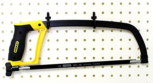 Wallpeg Hook Kit - Pegboard Hooks Tool Storage Garage Organizer Choice B/W (300, Black) #TOP2