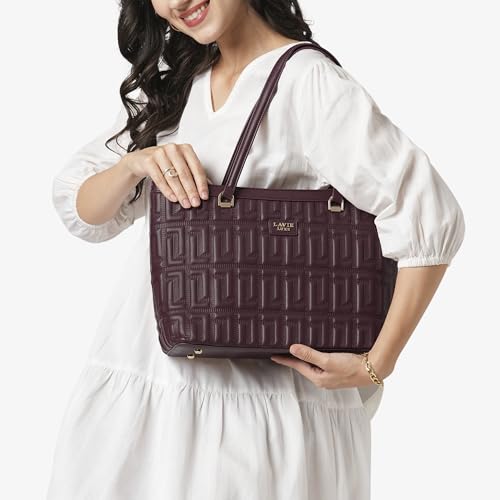 Image of Lavie Luxe Juli Large Tote Bag for Women | Tote Bag for Work | Ladies purse | Stylish Shoulder Bag | Gift for Women