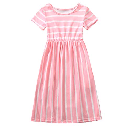 Toddler Baby Girls Dress Cherry Embroidered Short Sleeve Pleated Tennis Dress A-Line Playwear Sundress2