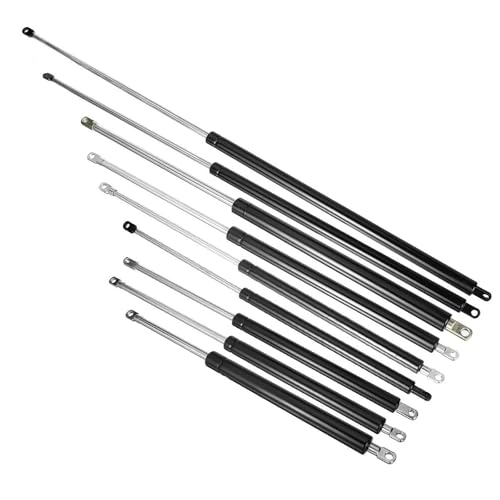 NYSQOFMB Amortiguadores De Gas 399-600 Mm 100-1500 N Amortiguadores Gas para Automóvil Capó Maletero Puerta Trasera Amortiguador Barra Soporte Cama Autobús Camión Barco Muelle Neumático(745mm 1500N)