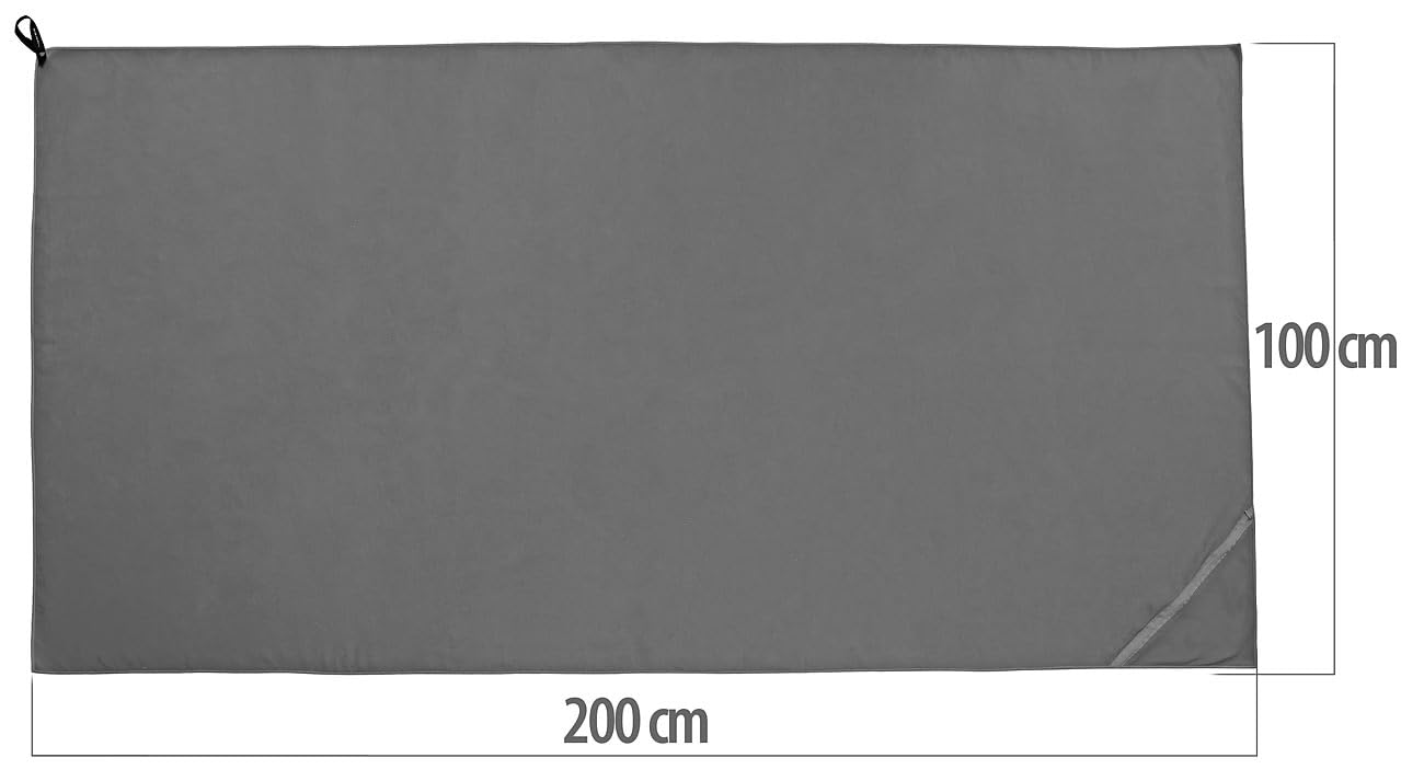 Pearl asciugamani da gastro: Set da 2 Asciugamani in microfibra, asciugatura rapida, borsa (in microfibra sportivi, asciugamano sportivo per palestra, fitness)