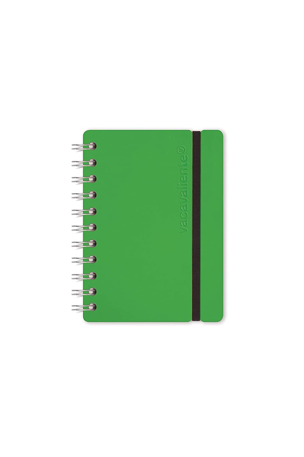 Vacavaliente Quaderno In Pelle Riciclata Verde - Formato A4, Confezione Da 4, Ecologico