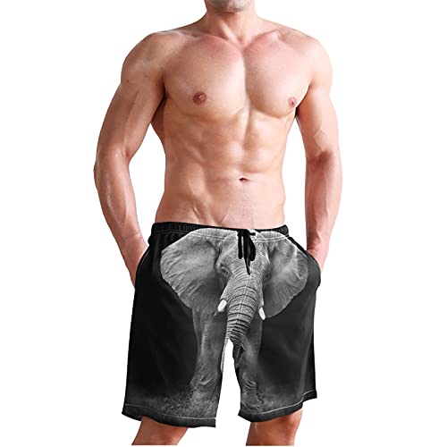 Men's Swim Trunks Long Swimsuit Beach Shorts Board Shorts with Mesh Lining-S/M/L/XL/XXL4