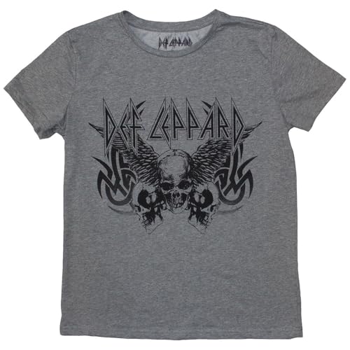 Def Leppard Tribal Skull t-shirt femme idéal pour concerts rock