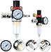Produktbild Paneltech Druckluft Wasserabscheider 1/4" Kompressor Wasserabscheider Airbrush Druckregler Filter, AFR-2000 Luftfilter-Kombi-Regler mit Regler