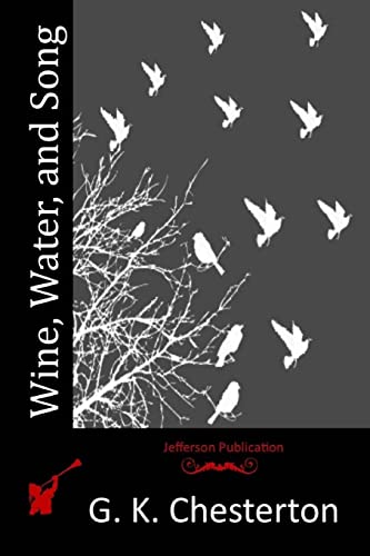 Wine, Water, and Song 1517175739 Book Cover