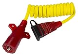 Hopkins Towing Solutions 47075 Endurance Flex-Coil 7 Blade to 5 Flat with Nite Glow
