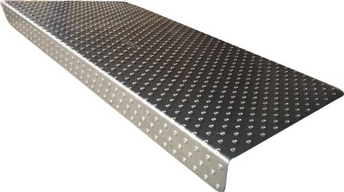 Handi-Ramp Portable Aluminum Threshold Ramp w/Raised Button Non Slip Surface