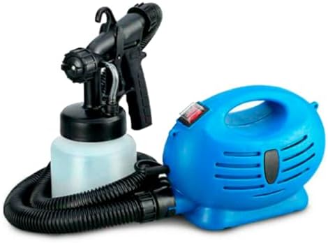 Pistola Pulverizadora Elétrica para Pintura, 650W, Azul e Preto (...