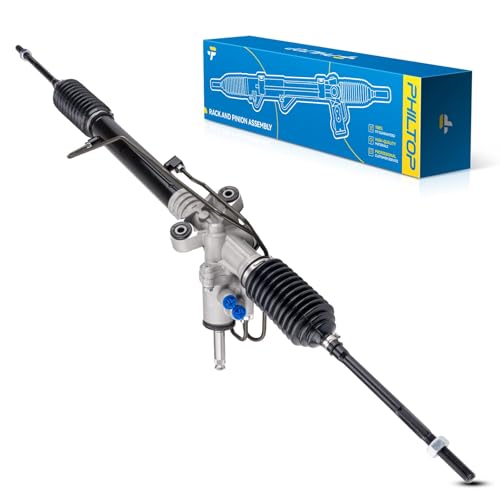 PHILTOP Power Steering Rack and Pinion Assembly Compatible with 2001-2005 325i, 2001-2006 330Ci, 2001-2006 325Ci, 2001-2006 M3, 2001-2005 330i, 1999-2000 323i Replace 26-2800, 262800, 32136757651